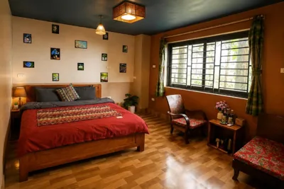 King Room with Garden View — Mega View Homestay